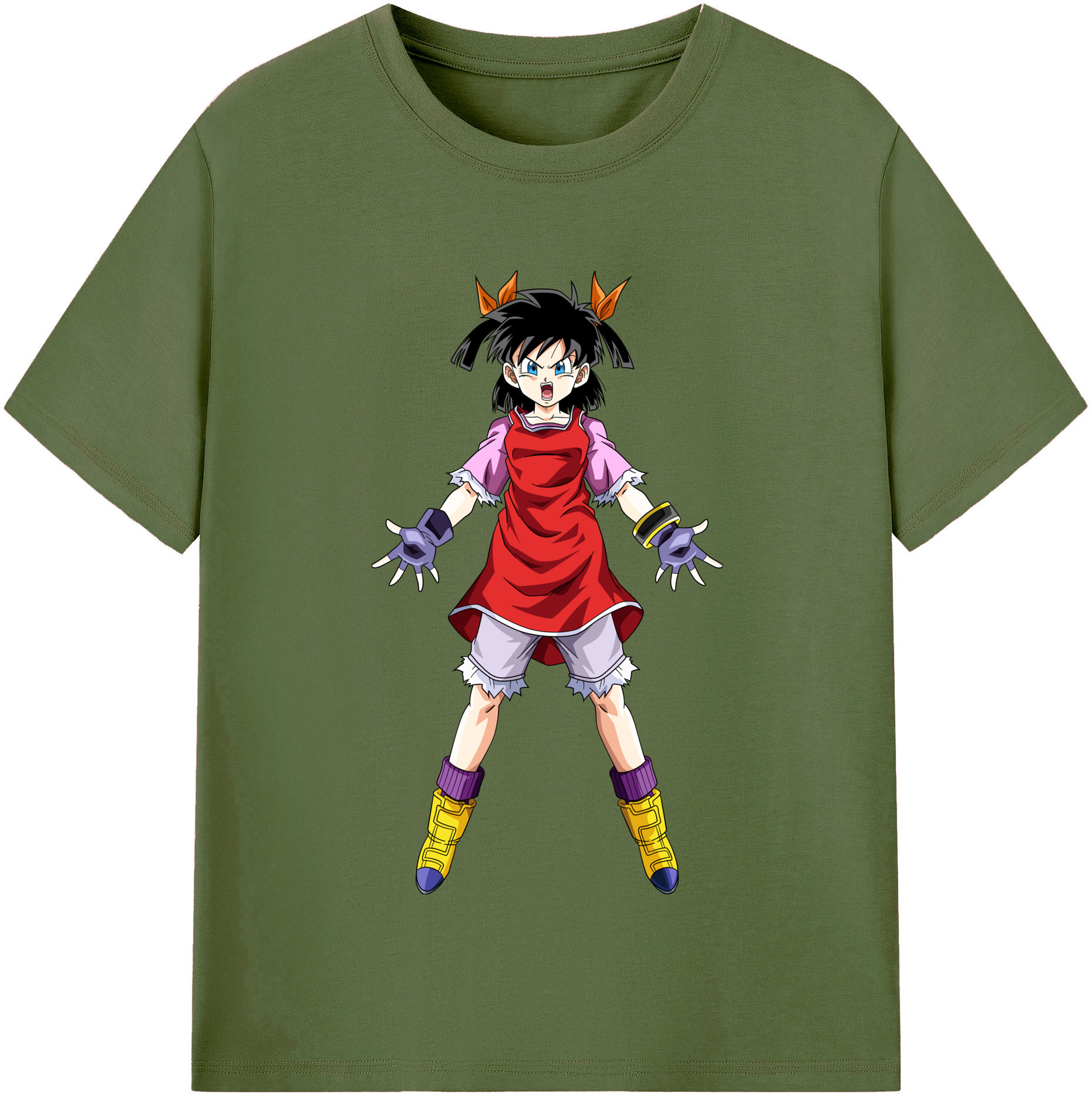 （画像用） ドラゴンボール パン DRAGON BALL Pan 綿100％半袖Tシャツ（フロントプリント）